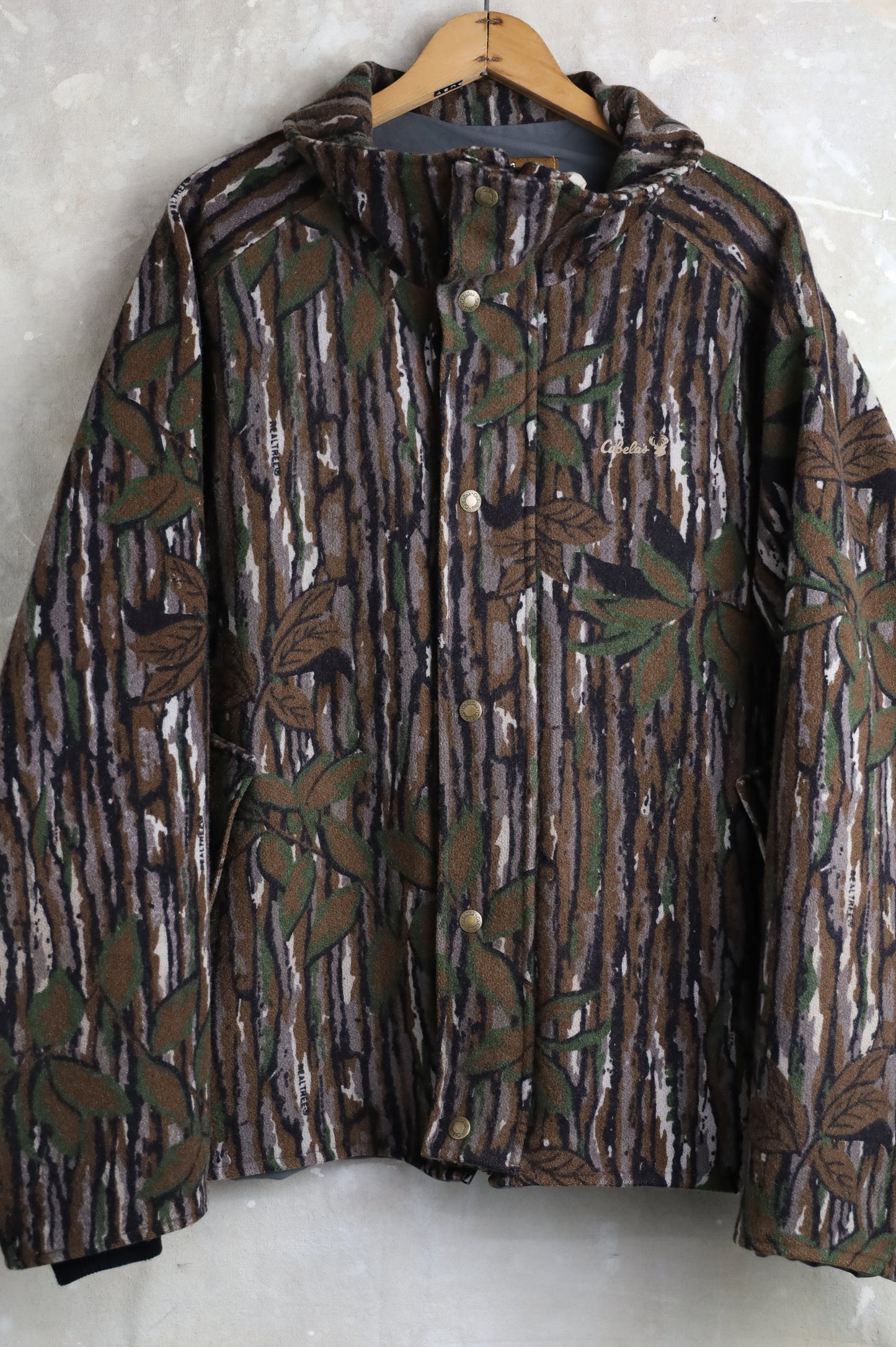 Vintage Cabela's Realtree Camo Jacket XXL