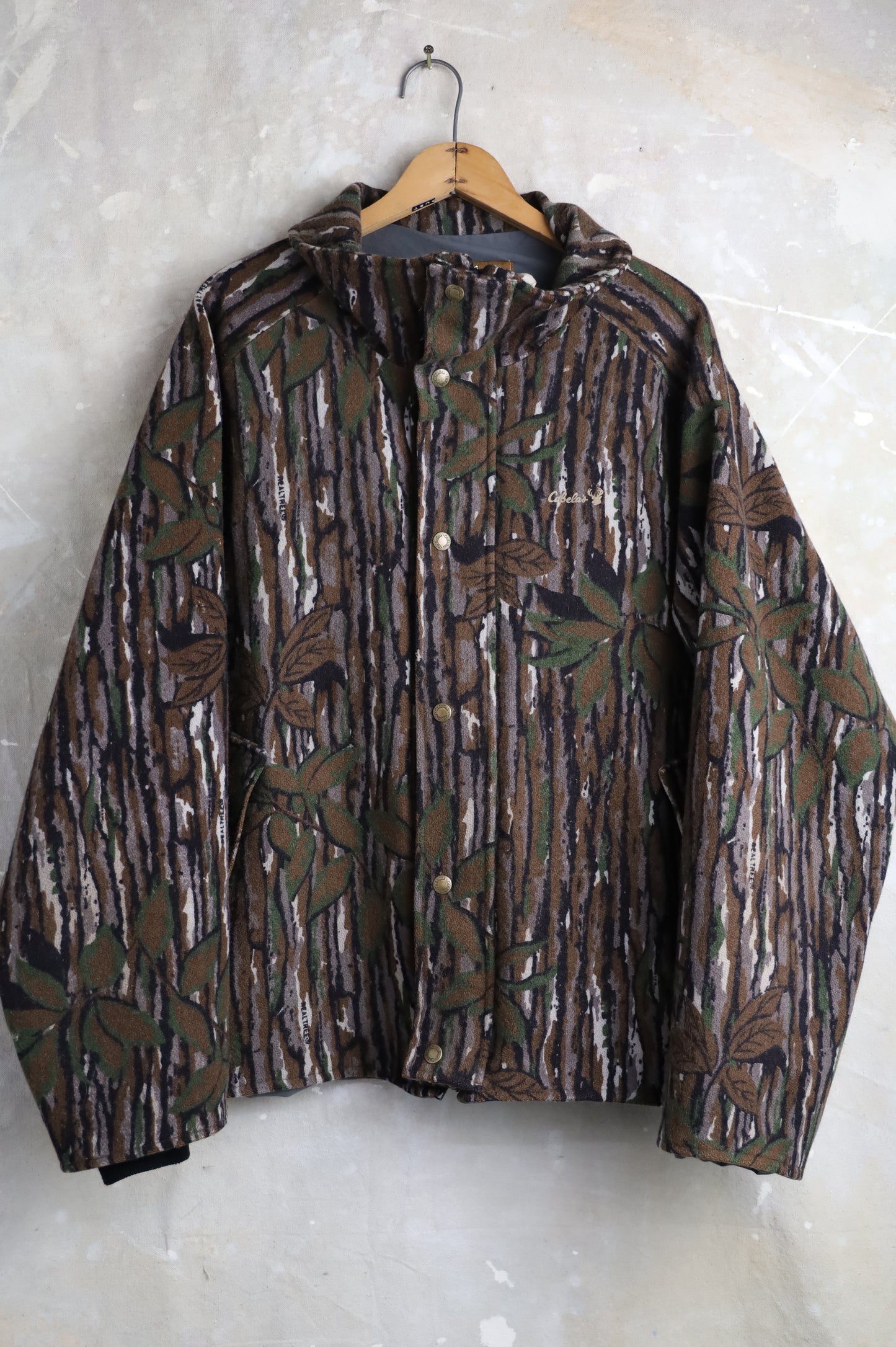 Vintage Cabela's Realtree Camo Jacket XXL