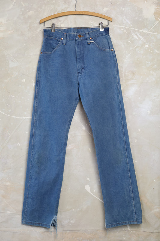 Vintage Wrangler Bleach Wash Straight Leg Jeans